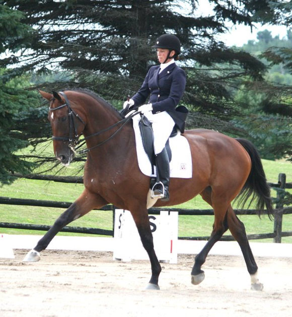 Christina Dube Dressage Queenswood Stables