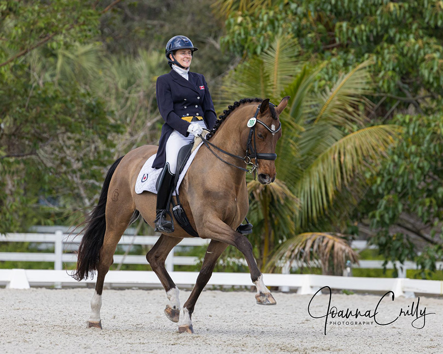 Simone Williams on Herdeiro Santana - Queenswood Stables